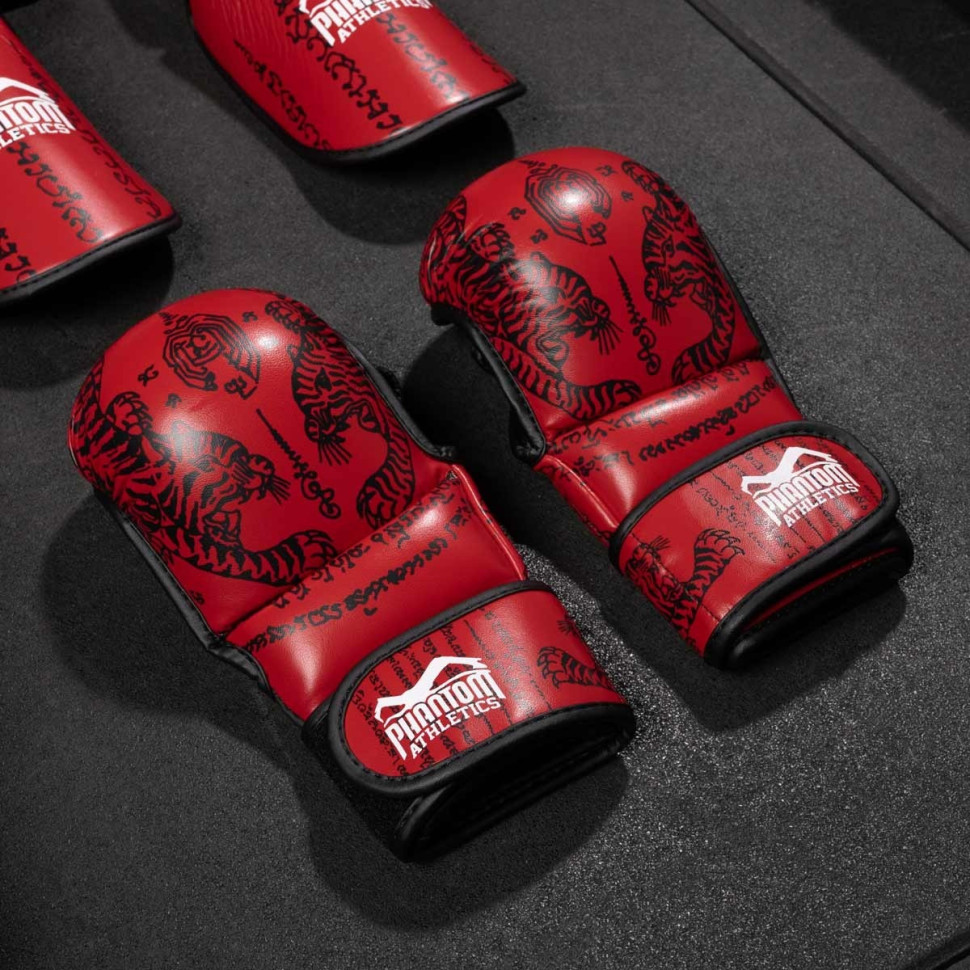 Рукавиці для ММА Muay Thai Phantom PHMMAG2705-SM Red, S/M (капа в подарунок)