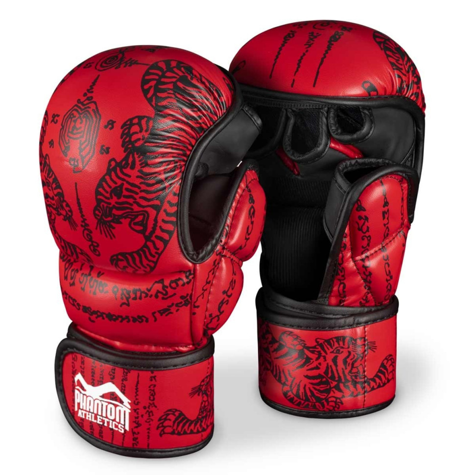 Рукавиці для ММА Muay Thai Phantom PHMMAG2705-SM Red, S/M (капа в подарунок)