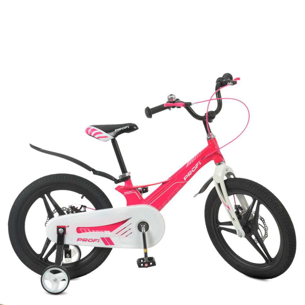 Велосипед дитячий PROF1 LMG18232 18 дюймів, рожевий по цене 5 848 грн.