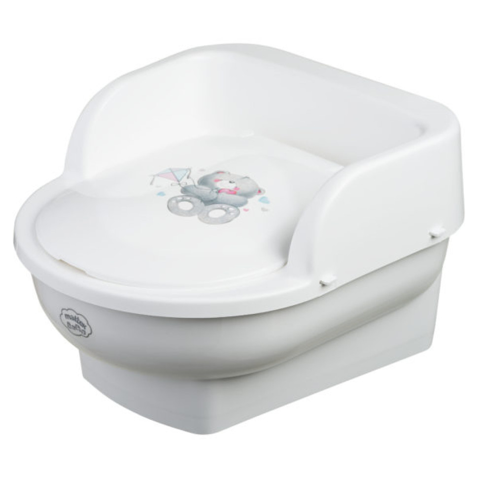 Горщик дитячий крісло Bears Maltex 1957_60 white, білий