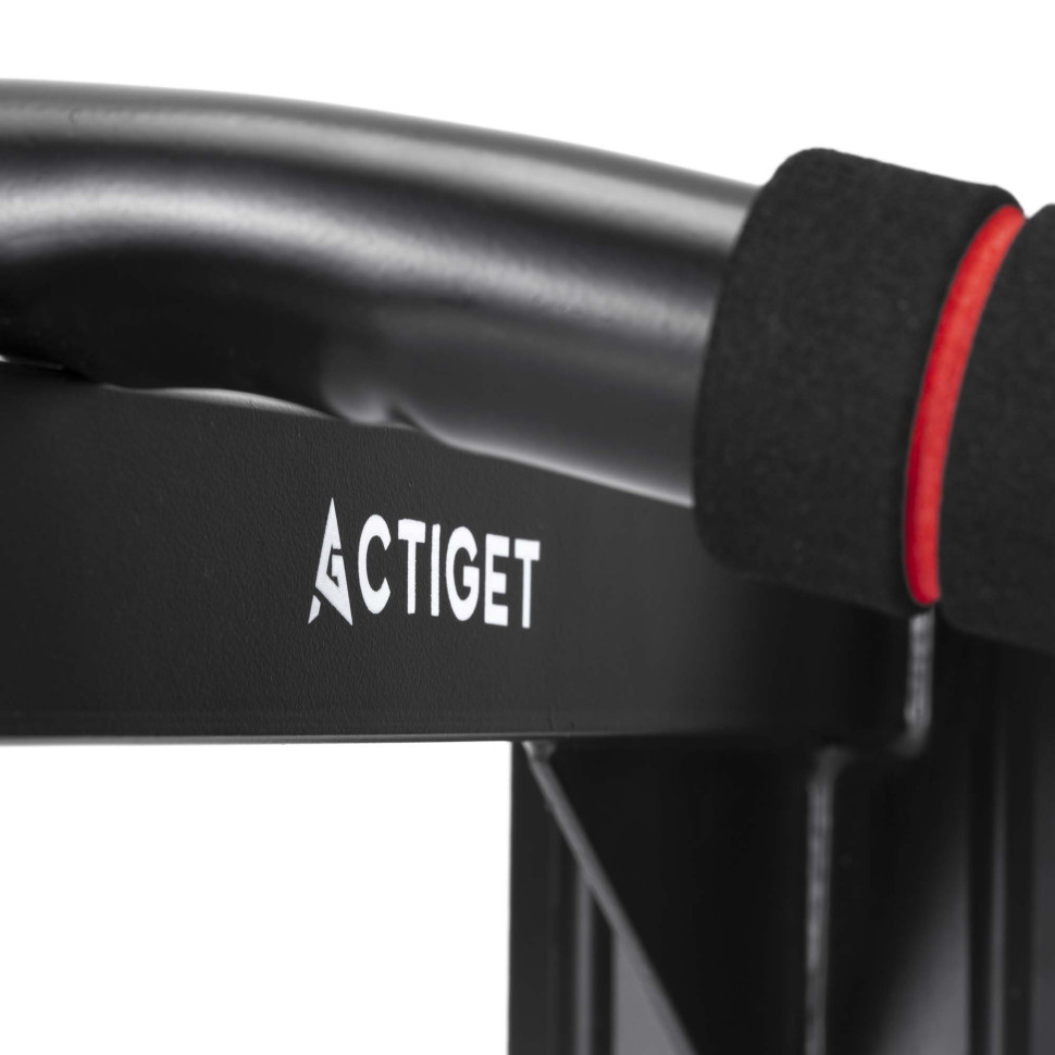 Турнік настінний Actiget ACT0028 багатофункціональний, чорний, до 250 кг