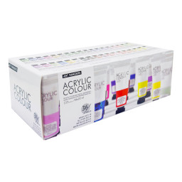 Набор акриловых красок "Art ranger" Bambi 32KRFEA3622-2, 36 цветов, по 22 мл