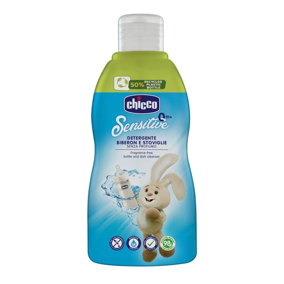 Жидкое средство для мытья и очистки посуды Chicco 09570.00, 300 мл