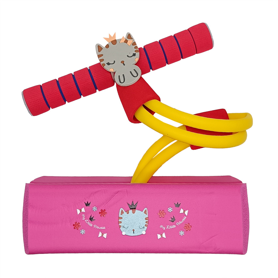 Детский джампинг Bambi 67942(Pink) подсветка, пищалка