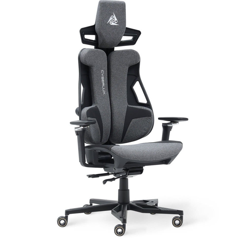 Геймерське крісло V10 Fabric Cyberlux GM-V10 FG, Grey