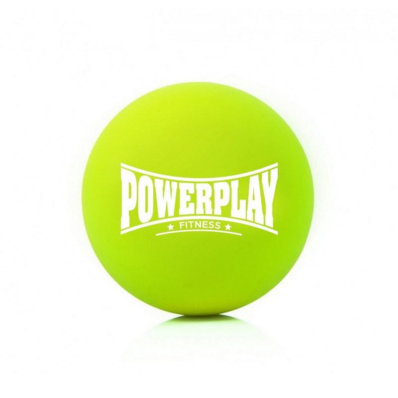 Массажный силиконовый мяч PP-4354 Silicone Lacrosse Ball PowerPlay PP-4354_Green