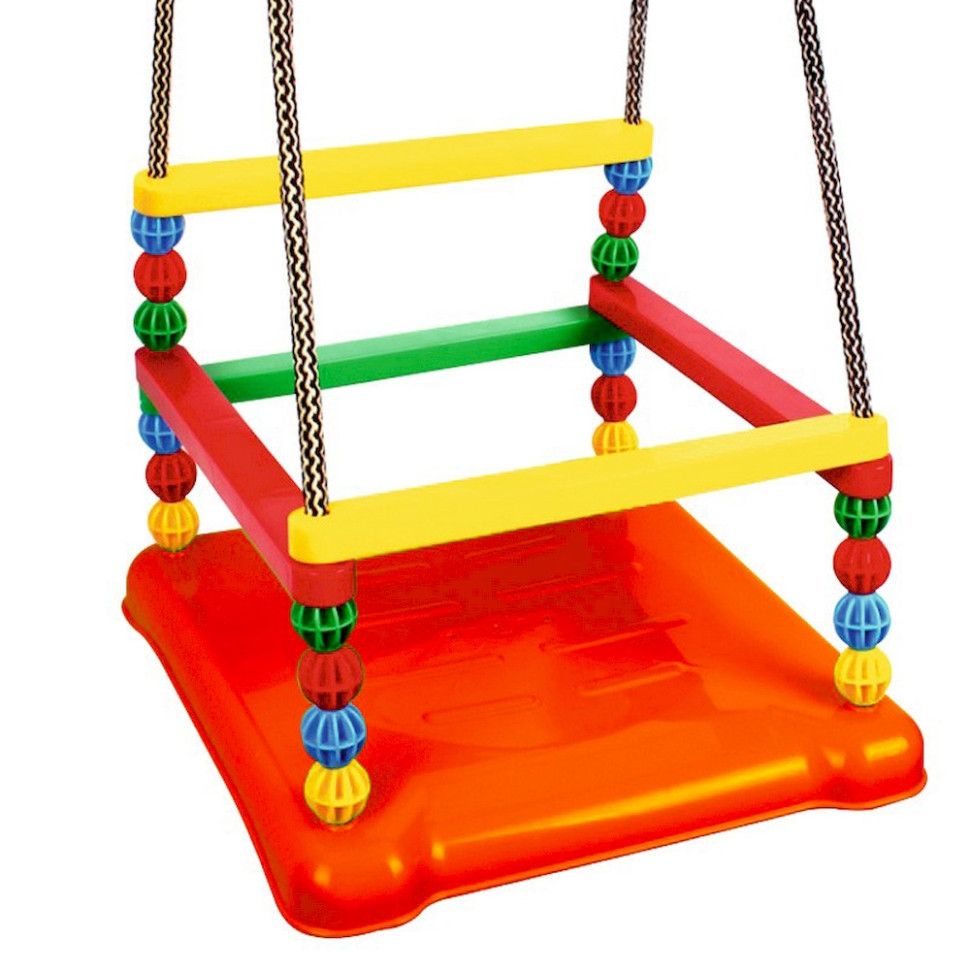 Дитяча гойдалка №2 ТехноК 0052TXK(Red) пластик, до 20 кг