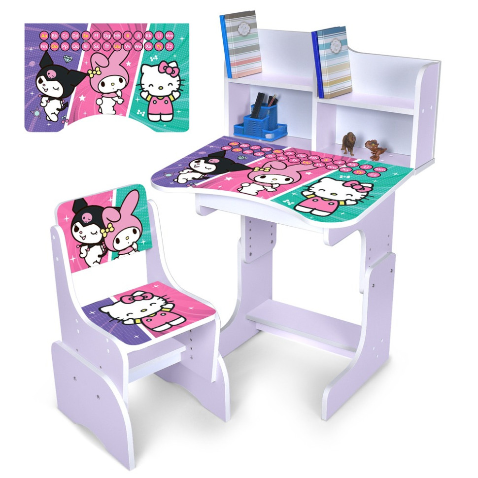Дитяча Парта Bambi N 2071-19A-6 зі стільчиком