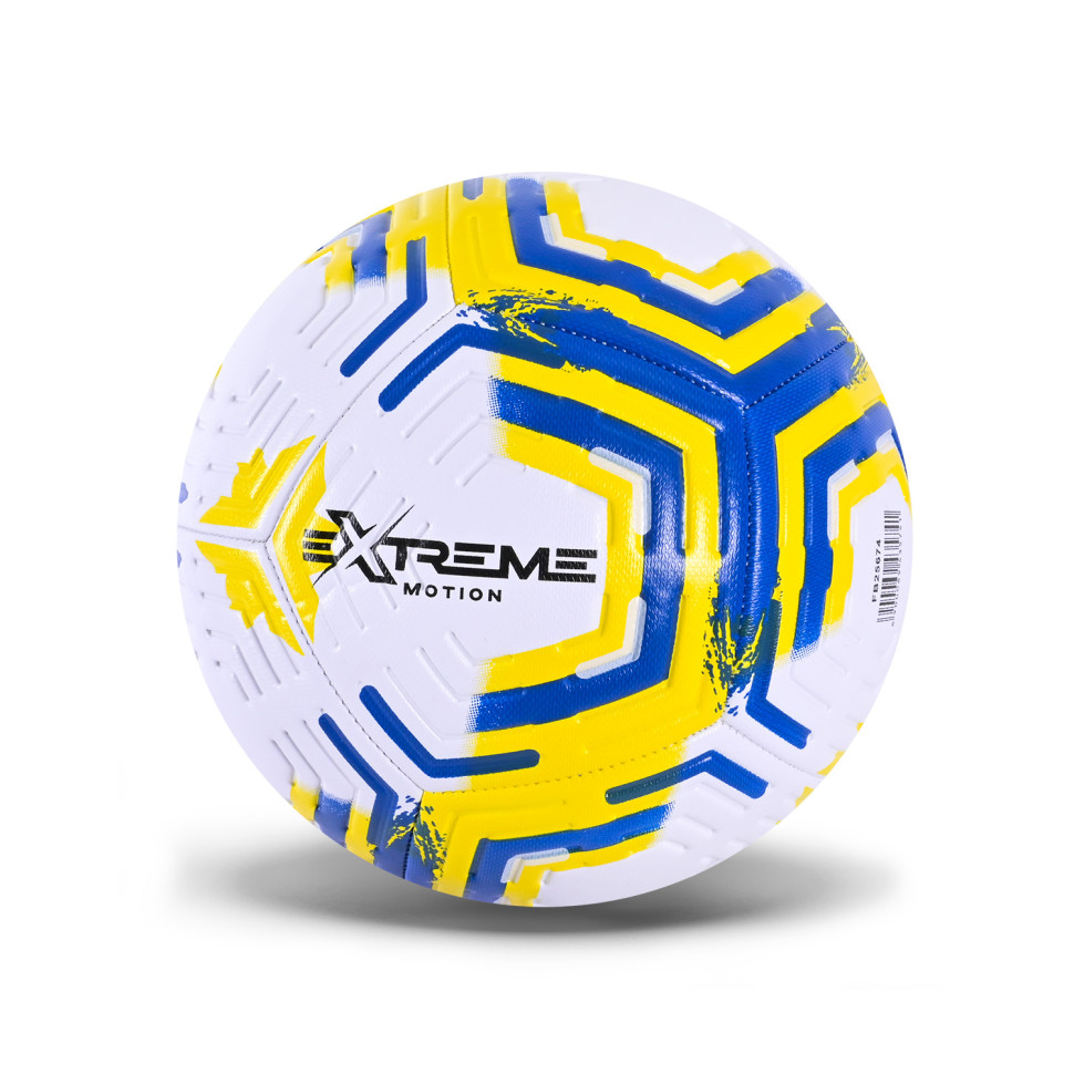 Мяч футбольный Bambi FB25674(Blue) размер №5, PU 400 грамм