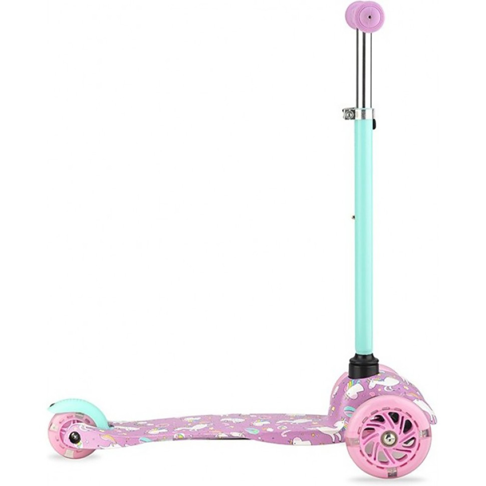 Самокат триколісний WEENDY MoMi HULA00006 purple unicorns