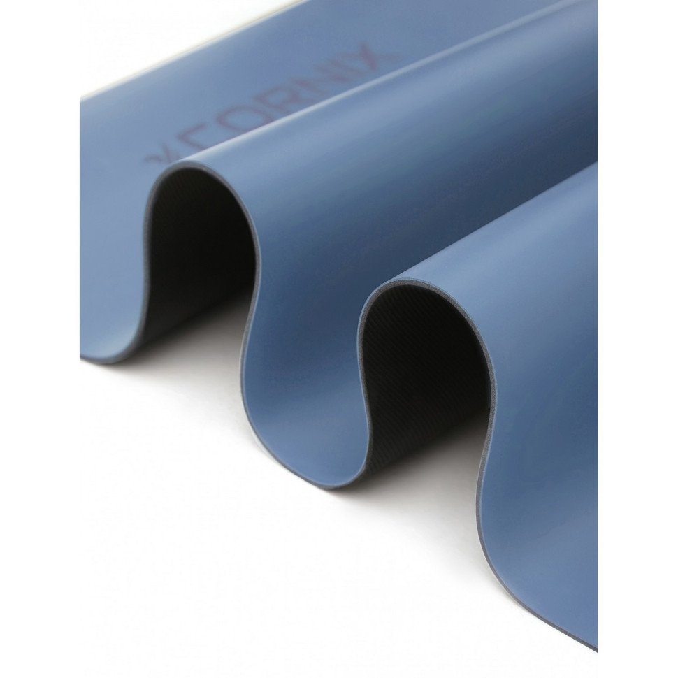 Коврик спортивный для йоги и фитнеса Cornix XR-0319 Blue 183 x 68 x 0.4 см