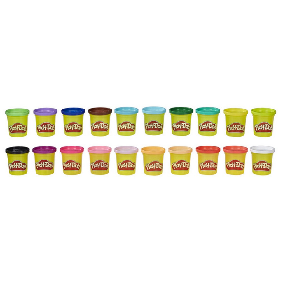 Набор для творчества с пластилином из 40 баночек Play-Doh E9413
