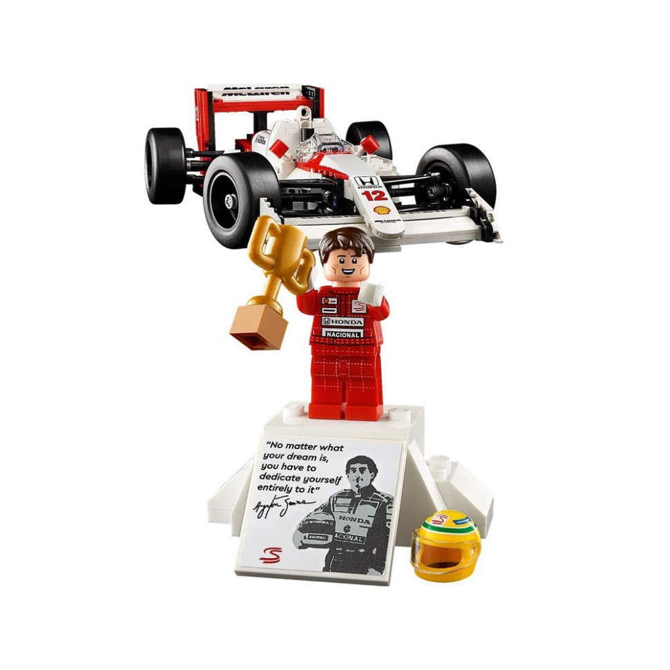 Конструктор Icons McLaren MP4/4 та Айртон Сенна LEGO 10330, 693 деталі