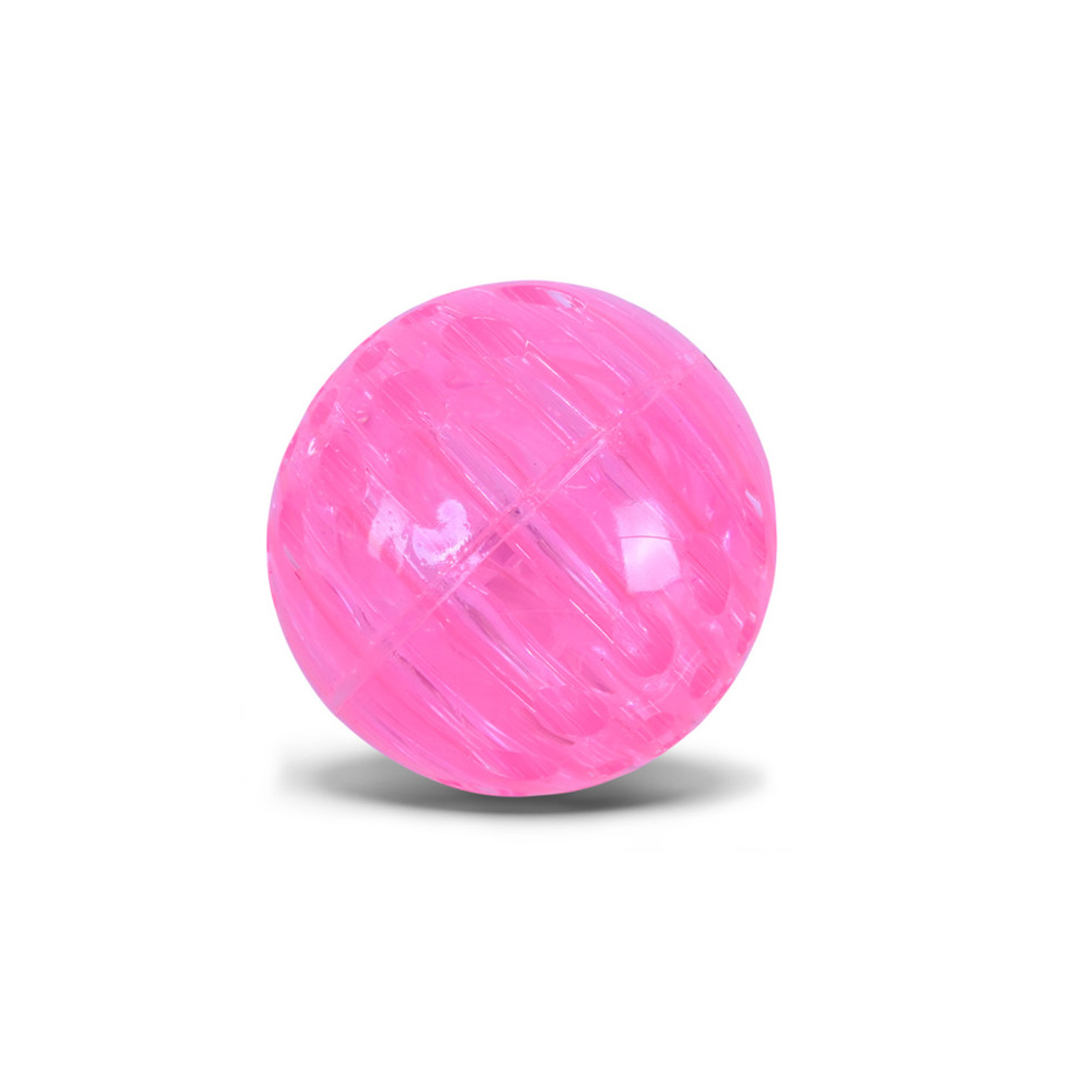 Дитячий м'яч Пострибунчик Bambi PR2511(Pink) тренажер, м'яч 6 см, світиться, з мотузкою 1 м