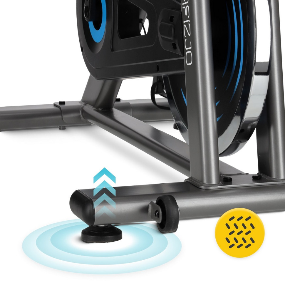 Велотренажер спиннинговый спинбайк Racing 4FIZJO P-5905973401654 Black/Blue