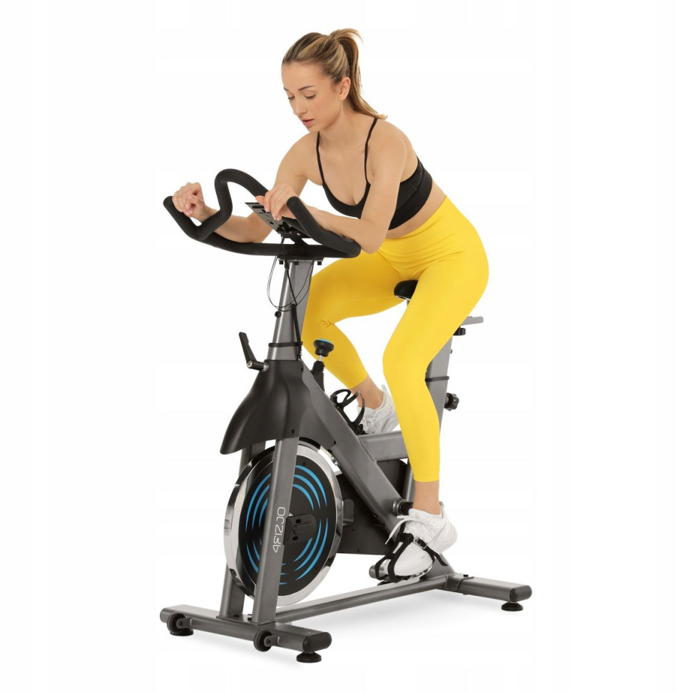 Велотренажер спиннинговый спинбайк Racing 4FIZJO P-5905973401654 Black/Blue