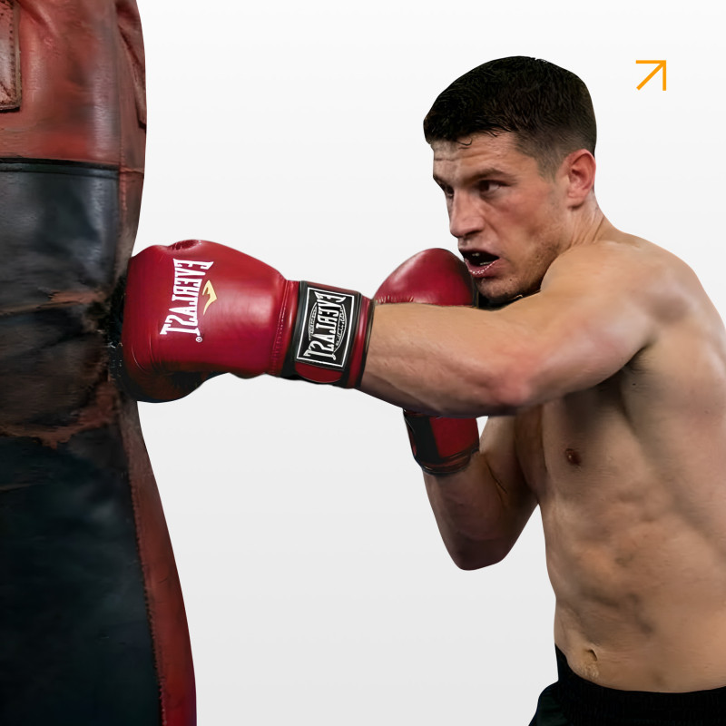 Боксерские перчатки Everlast EF-0370-6-R 6 унций, красные