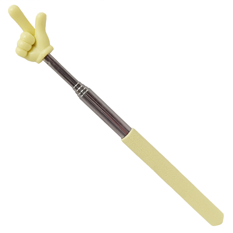 Телескопічна указка палець Пікмі Bambi PCM-205(Yellow) довжина 68 см