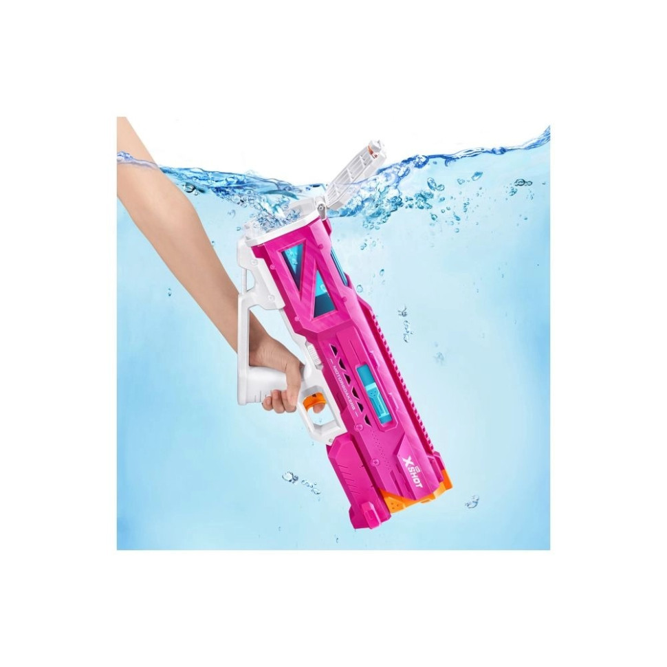 Водный бластер Fast Fill Small Motor Soaker X-Shot 118174 розовый, моторизированный
