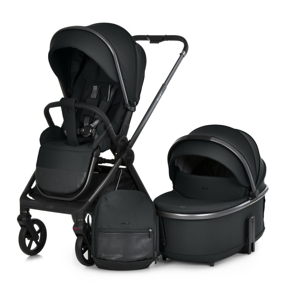 Коляска універсальна 2 в 1 ELLE El Camino ME 1221 Black