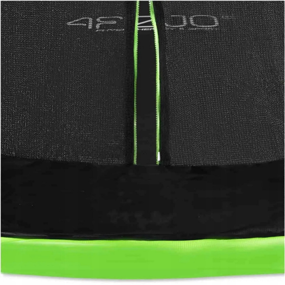 Батут із внутрішньою сіткою Premium 4FIZJO 4FJ0602, 6FT 183 см, Black/Green