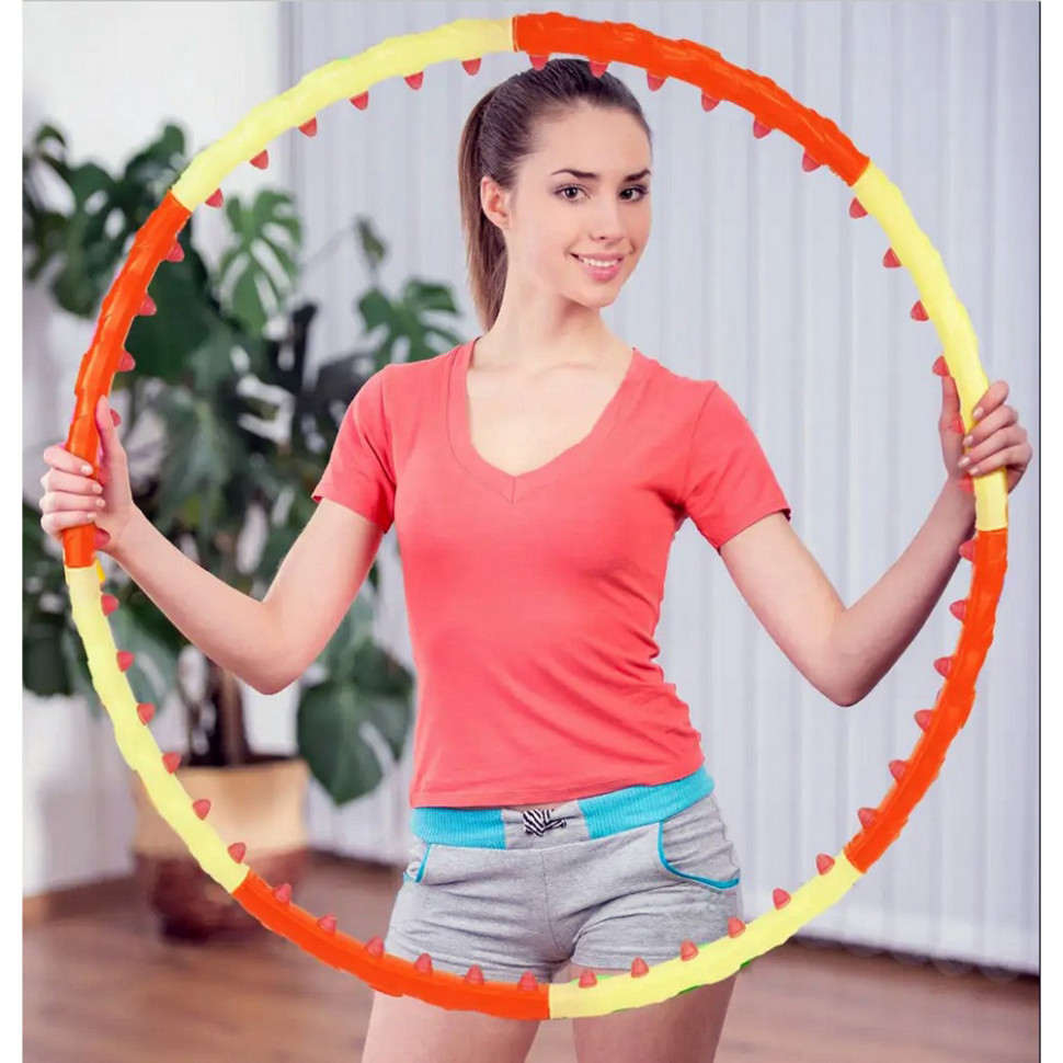 Обруч із масажними магнітними кульками Magnet Massage Hoop Newt NE-F-50