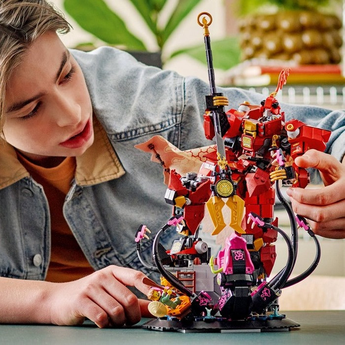 Конструктор Ninjago Робот Вогняного Лицаря LEGO 71846, 996 деталей
