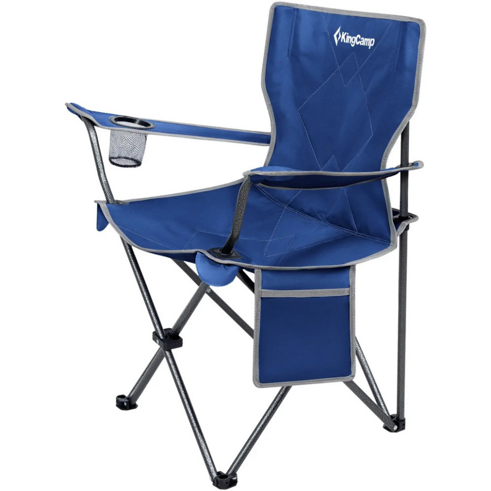 Кресло туристическое Lotus KingCamp KC2216_CYAN, до 120 кг