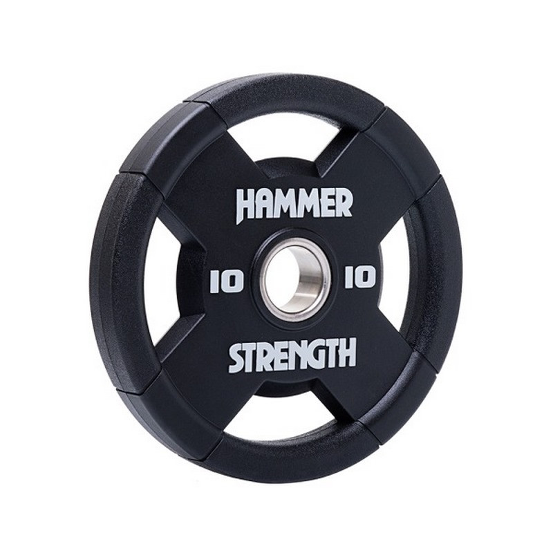 Диск олімпійський уретановий Hammer Strength 522698, 10 кг