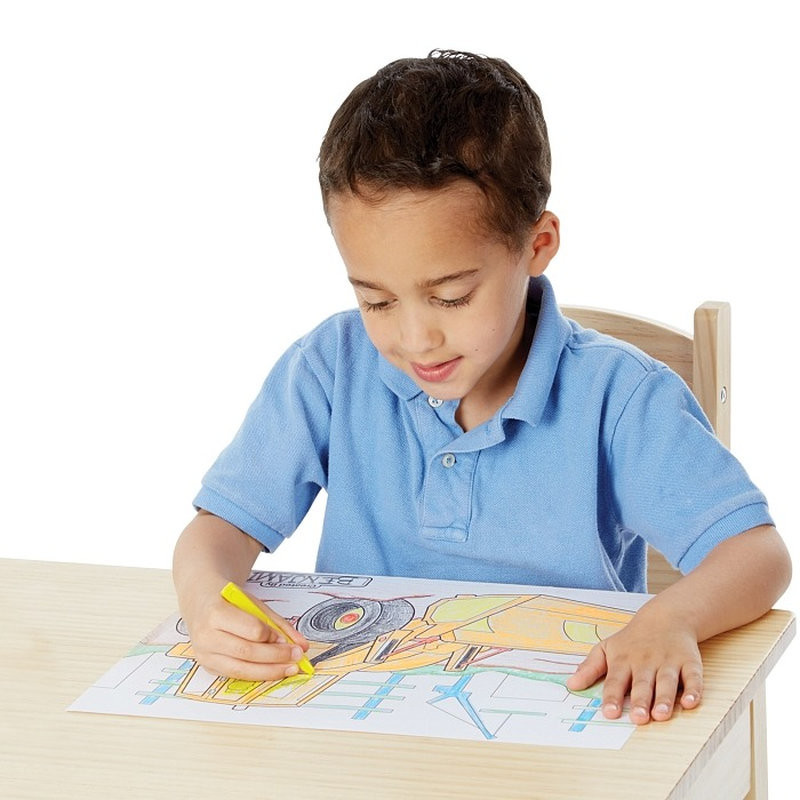 Альбом розмальовок для хлопчиків Melissa&Doug MD4226, 50 картинок
