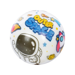 Мяч детский "Космос" Bambi MS 4211(White) размер 6,3 см, фомовый