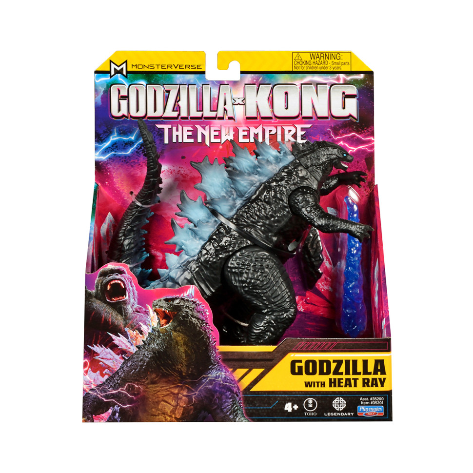 Фигурка Годзилла до эволюции с лучом Godzilla vs. Kong 35201, 15 см