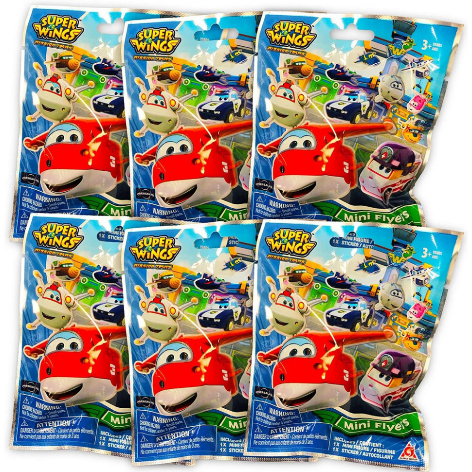 Игровая фигурка-сюрприз Mini Flyers Season 3 Super Wings US730900