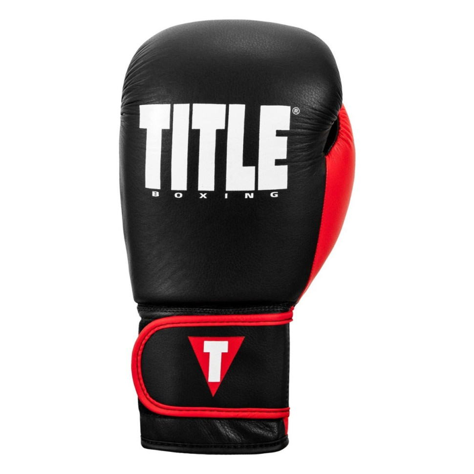 Боксерські рукавиці Boxing Dynamic Strike TITLE XDBG 12 BK/RD 12 унцій (бинти в комплекті)