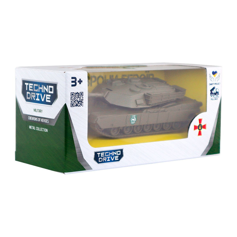 Моделька «ТАНК - 1 ОТБр» TechnoDrive 250332W2 серии «Шевроны Героев» 