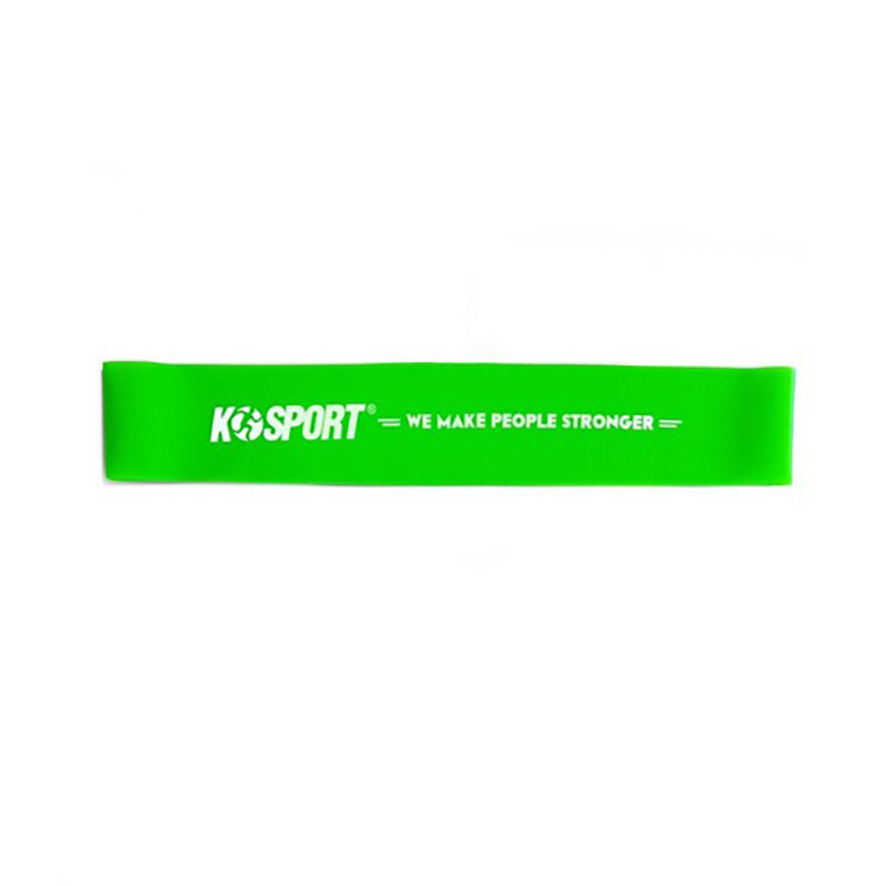 Стрічка для вправ Power Band Min K-Sport KS-283 зелена 5 х 7 кг