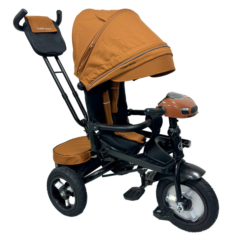 Дитячий триколісний велосипед Turbotrike MT 1007-11 помаранчевий