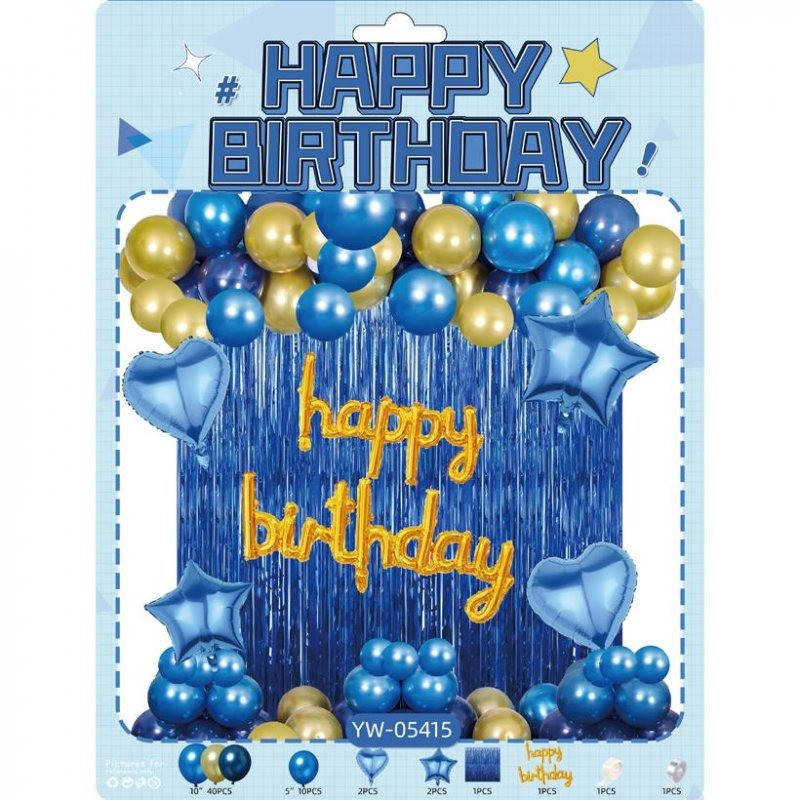 Набор воздушных шаров для создания фотозоны-арки Bambi YW-05415, 58 штук