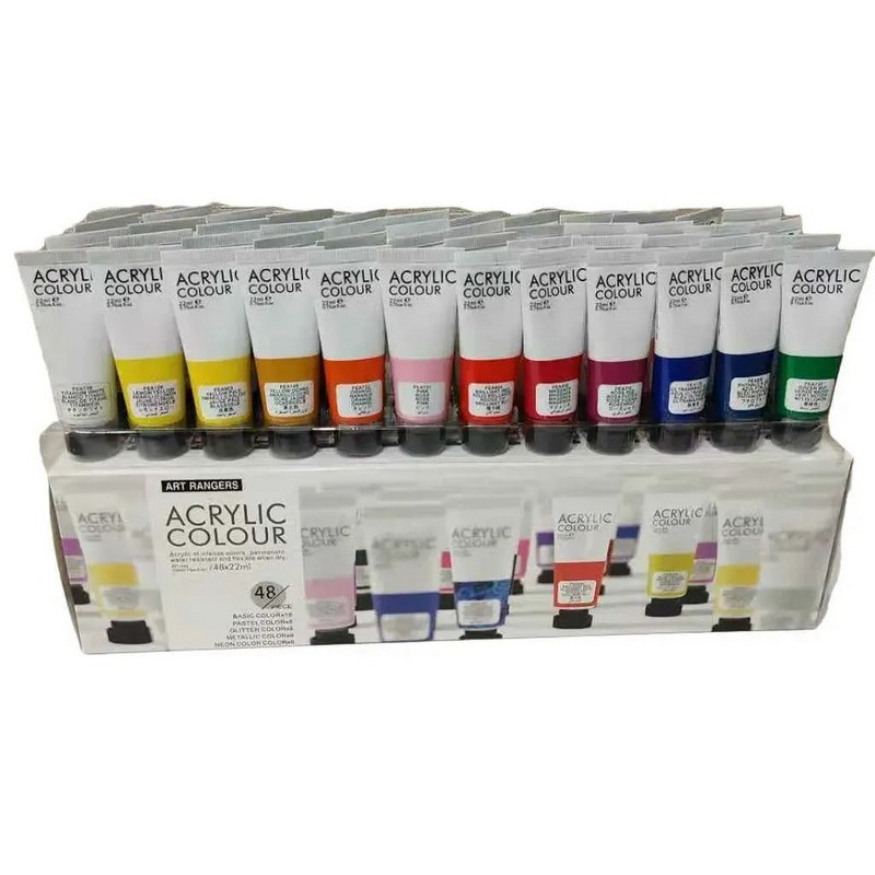 Большой набор акриловых красок 