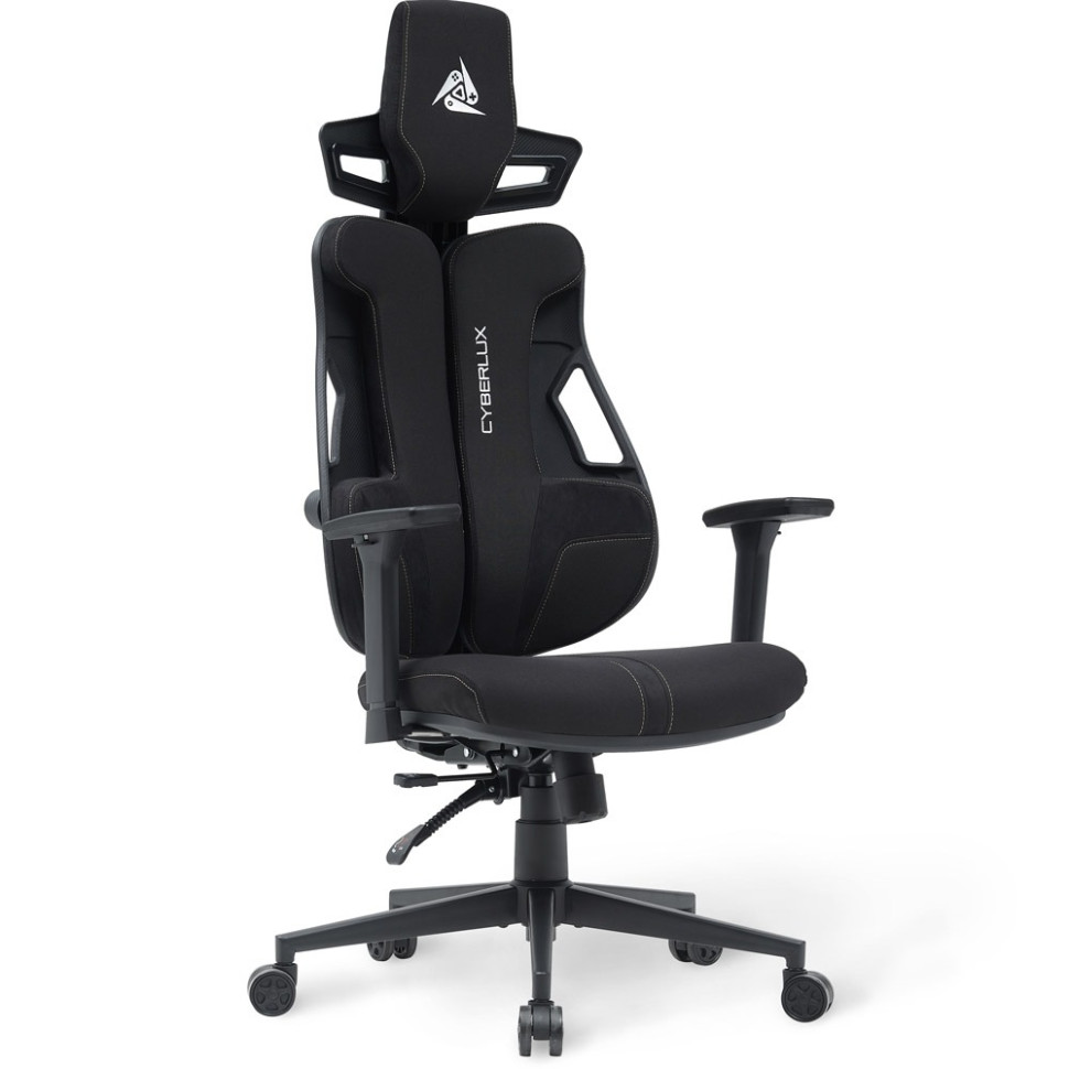 Геймерское кресло V8 Fabric Cyberlux GM-V8 FB, Black