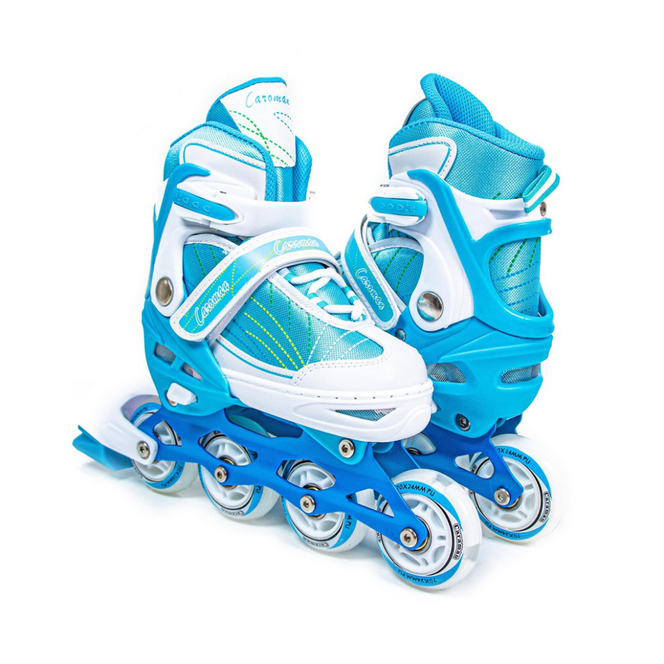 Дитячі розсувні ролики Caroman Sport Bambi 1859825910 розмір 31-35