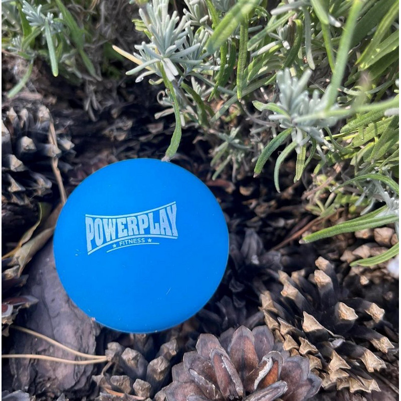 Массажный силиконовый мяч PP-4354 Silicone Lacrosse Ball PowerPlay PP-4354_Blue