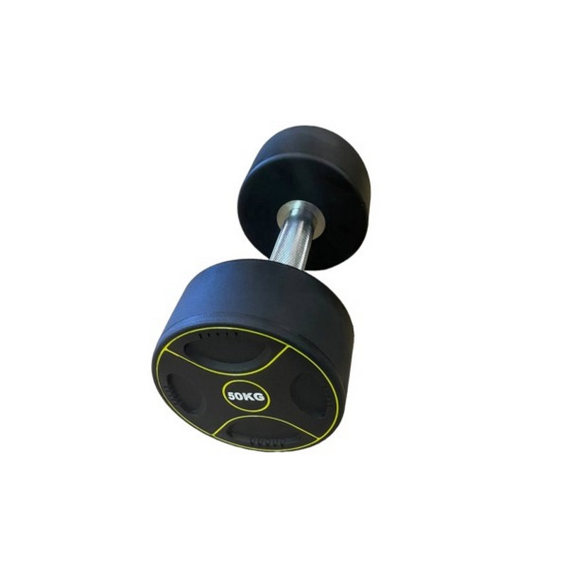 Гантель з уретановим покриттям FF51D4B Fitnessport 131605FS 50 кг