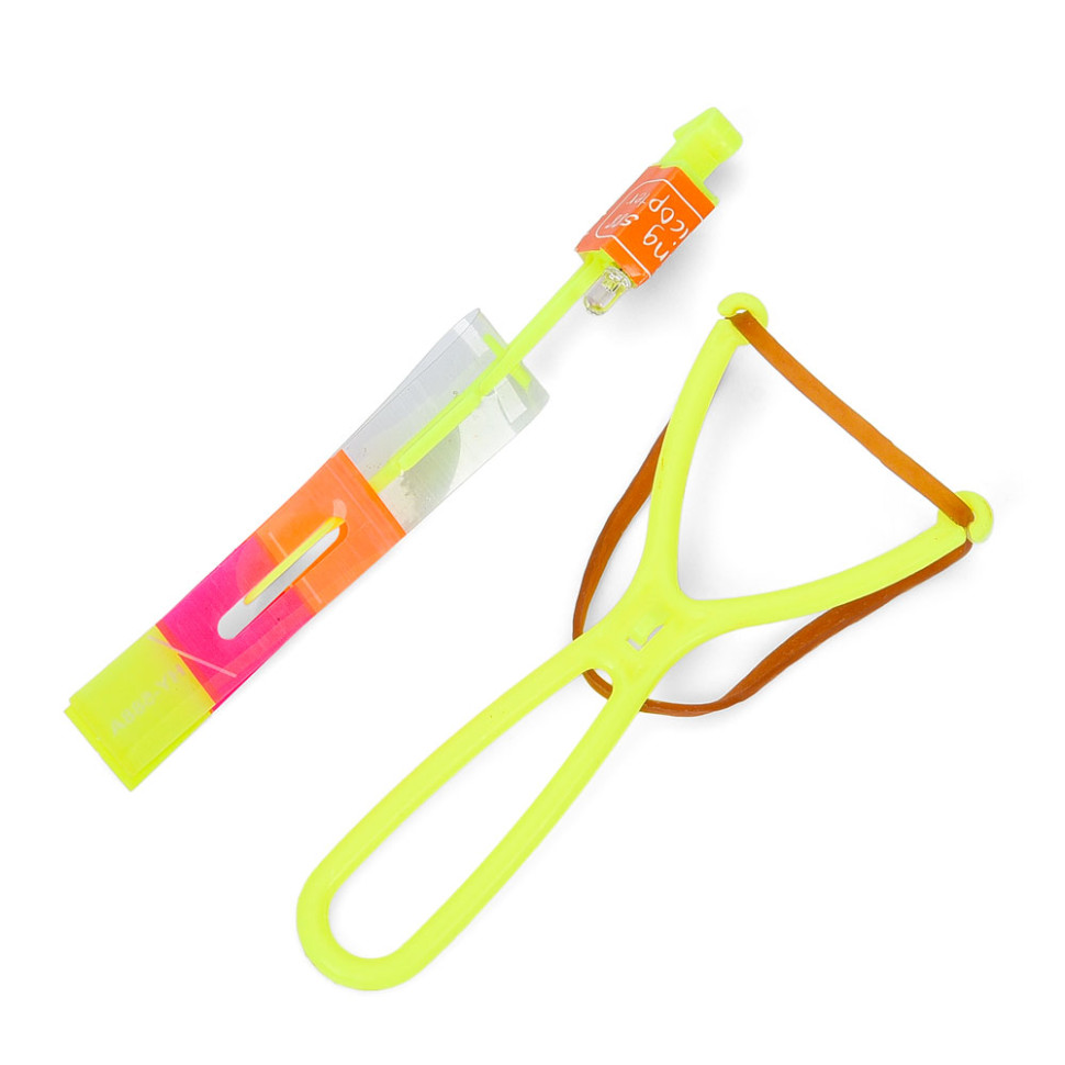 Вертушка для гри на вулиці Bambi FG240428026Q(Yellow) 13 см, зі світлом