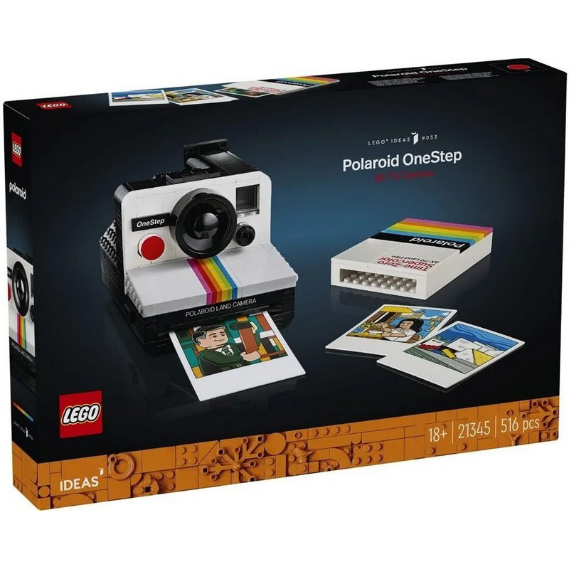 Конструктор Ideas Polaroid OneStep SX-70 LEGO 21345- 516 деталей