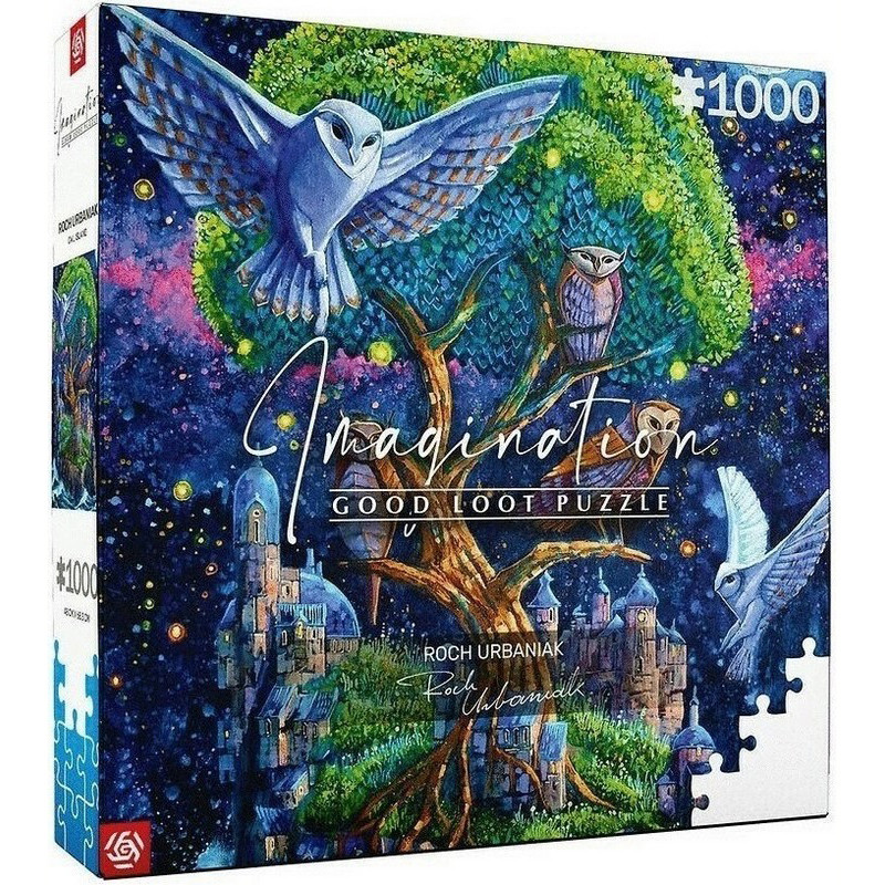 Пазл класичний Imagination: Roch Urbaniak Owl Island / Wyspa Sow Puzzles GoodLoot 5908305243014, 1000 елементів