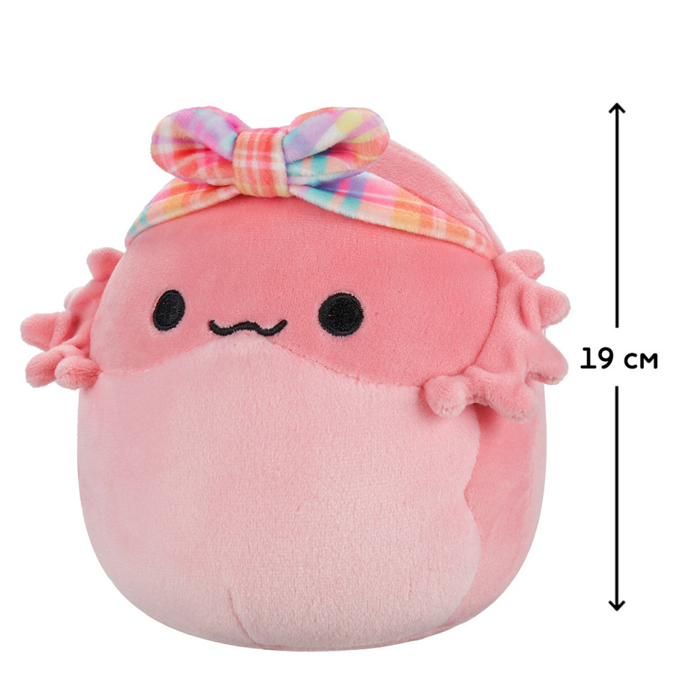 Детская мягкая игрушка Коралловый Дракон Squishmallows SQER01216, 19 см