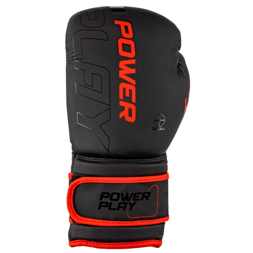 Боксерские перчатки 3024 Ultra Mat PowerPlay PP_3024_8oz_Bl/Red, размер 8 унций