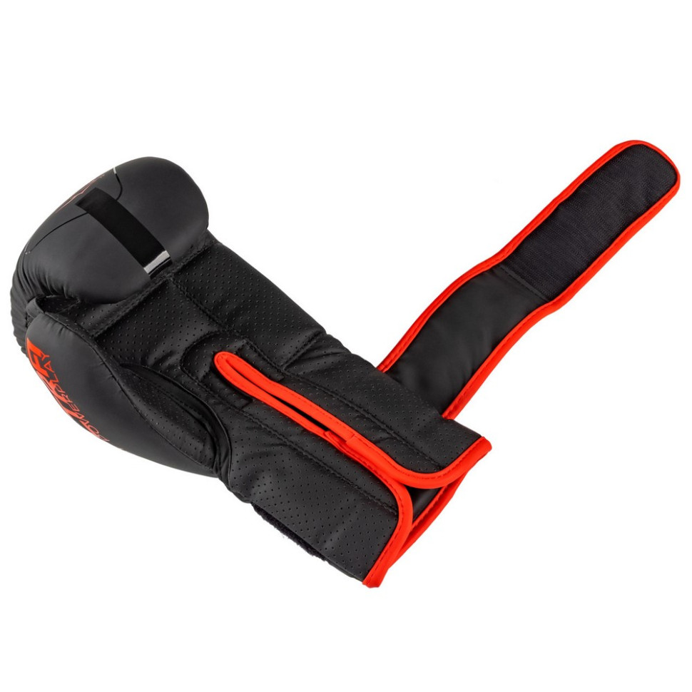 Боксерские перчатки 3024 Ultra Mat PowerPlay PP_3024_8oz_Bl/Red, размер 8 унций