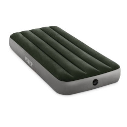 Надувной матрас Intex 64761 99х191х25 см. Встроенный ножной насос